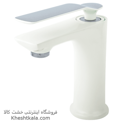 شیر روشویی سفید راسان