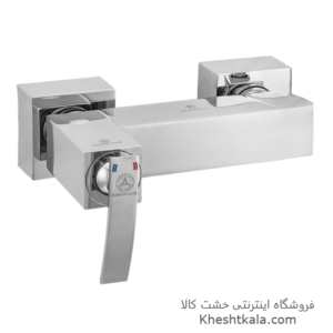 قیمت شیر توالت کروم طرح صدف قهرمان -min