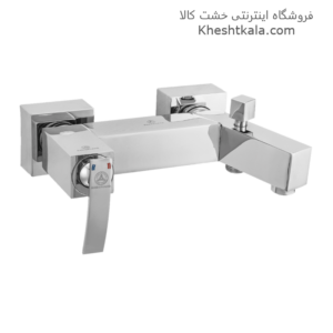 قیمت شیر حمام کروم طرح صدف قهرمان -min