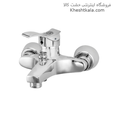 قیمت شیر حمام کروم طرح آبشار -min