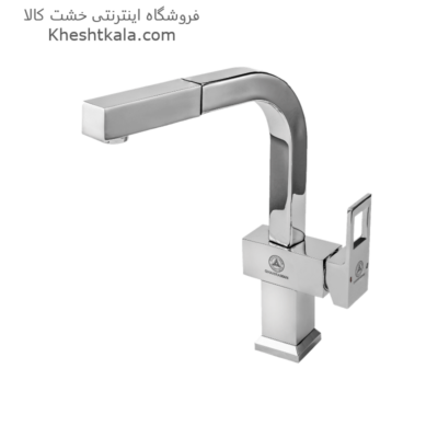قیمت شیر ظرفشویی شاوری کروم طرح فلت رویال -min