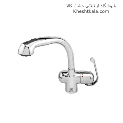 خرید شیر ظرفشویی شاوری کروم طرح زدرا -min